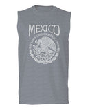 VICES AND VIRTUESS Front Hecho En Mexico Mexican Flag Coat of Arms Escudo Mexicano men Muscle Tank Top sleeveless t shirt