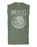 VICES AND VIRTUESS Front Hecho En Mexico Mexican Flag Coat of Arms Escudo Mexicano men Muscle Tank Top sleeveless t shirt