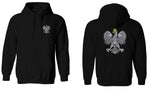 Poland Pride Vintage Style Retro Polish Eagle Flag Polska Soccer Sweatshirt Hoodie