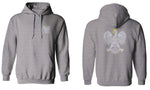 Poland Pride Vintage Style Retro Polish Eagle Flag Polska Soccer Sweatshirt Hoodie