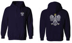 Poland Pride Vintage Style Retro Polish Eagle Flag Polska Soccer Sweatshirt Hoodie