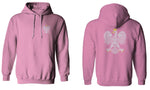 Poland Pride Vintage Style Retro Polish Eagle Flag Polska Soccer Sweatshirt Hoodie