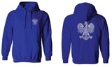 Poland Pride Vintage Style Retro Polish Eagle Flag Polska Soccer Sweatshirt Hoodie