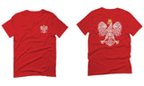 Poland Pride Vintage Style Retro Polish Eagle Flag Polska Soccer For men T Shirt