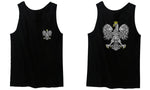 Poland Pride Vintage Style Retro Polish Eagle Flag Polska Soccer men's Tank Top