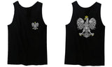 Poland Pride Vintage Style Retro Polish Eagle Flag Polska Soccer men's Tank Top