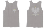 Poland Pride Vintage Style Retro Polish Eagle Flag Polska Soccer men's Tank Top