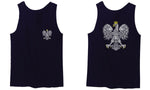 Poland Pride Vintage Style Retro Polish Eagle Flag Polska Soccer men's Tank Top