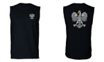 Poland Pride Vintage Style Retro Polish Eagle Flag Polska Soccer men Muscle Tank Top sleeveless t shirt