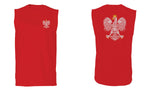 Poland Pride Vintage Style Retro Polish Eagle Flag Polska Soccer men Muscle Tank Top sleeveless t shirt