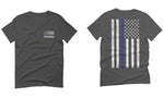 American Flag Thin Blue Line USA Police Support Lives Matter For men T Shirt