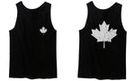 Canadian Maple Leaf Flag Canada Pride Vintage Style men's Tank Top