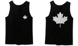 Canadian Maple Leaf Flag Canada Pride Vintage Style men's Tank Top