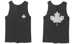 Canadian Maple Leaf Flag Canada Pride Vintage Style men's Tank Top