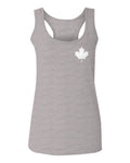 Canadian Maple Leaf Flag Canada Pride Vintage Style  women's Tank Top sleeveless Racerback