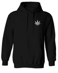 Vintage Weed Leaf Marihuana High Stoned Day Retro Cool Sweatshirt Hoodie