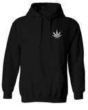 Vintage Weed Leaf Marihuana High Stoned Day Retro Cool Sweatshirt Hoodie