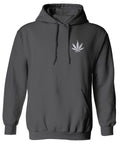 Vintage Weed Leaf Marihuana High Stoned Day Retro Cool Sweatshirt Hoodie