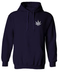 Vintage Weed Leaf Marihuana High Stoned Day Retro Cool Sweatshirt Hoodie