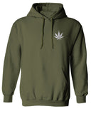 Vintage Weed Leaf Marihuana High Stoned Day Retro Cool Sweatshirt Hoodie