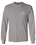 Vintage Weed Leaf Marihuana High Stoned Day Retro Cool mens Long sleeve t shirt