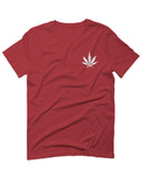 Vintage Weed Leaf Marihuana High Stoned Day Retro Cool For men T Shirt