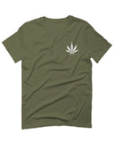 Vintage Weed Leaf Marihuana High Stoned Day Retro Cool For men T Shirt