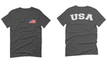 VICES AND VIRTUESS Vintage American Flag United States America Seal USA Marines For men T Shirt