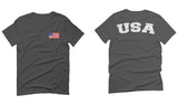 VICES AND VIRTUESS Vintage American Flag United States America Seal USA Marines For men T Shirt