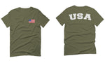VICES AND VIRTUESS Vintage American Flag United States America Seal USA Marines For men T Shirt