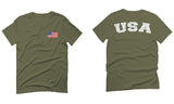 VICES AND VIRTUESS Vintage American Flag United States America Seal USA Marines For men T Shirt