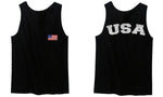 VICES AND VIRTUESS Vintage American Flag United States America Seal USA Marines men's Tank Top