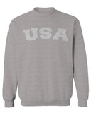 USA Vintage Patriotic American United States of America men's Crewneck Sweatshirt