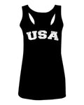 USA Vintage Patriotic American United States of America  women's Tank Top sleeveless Racerback