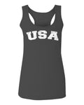 USA Vintage Patriotic American United States of America  women's Tank Top sleeveless Racerback