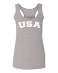 USA Vintage Patriotic American United States of America  women's Tank Top sleeveless Racerback