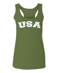 USA Vintage Patriotic American United States of America  women's Tank Top sleeveless Racerback
