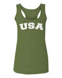 USA Vintage Patriotic American United States of America  women's Tank Top sleeveless Racerback