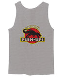 T Rex Hate Push UPS Funny Dinosaur Workout Fitness Gym men's Tank Top