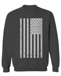Big Vintage American Flag United States America Marine USA men's Crewneck Sweatshirt