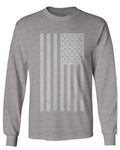 Big Vintage American Flag United States America Marine USA mens Long sleeve t shirt