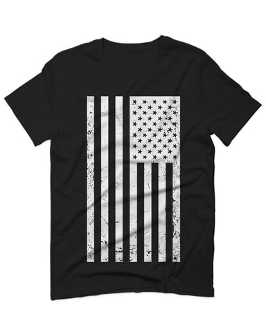 Big Vintage American Flag United States America Marine USA For men T Shirt