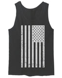 Big Vintage American Flag United States America Marine USA men's Tank Top