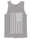 Big Vintage American Flag United States America Marine USA men's Tank Top