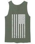 Big Vintage American Flag United States America Marine USA men's Tank Top