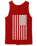 Big Vintage American Flag United States America Marine USA men's Tank Top