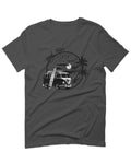Big Cool Hipster Good Vibes Vintage Graphic surf Beach Print Summer For men T Shirt