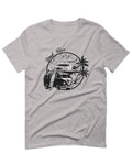 Big Cool Hipster Good Vibes Vintage Graphic surf Beach Print Summer For men T Shirt