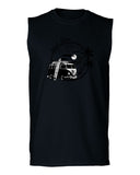 Big Cool Hipster Good Vibes Vintage Graphic surf Beach Print Summer men Muscle Tank Top sleeveless t shirt