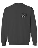 Cool Hipster Good Vibes Vintage Graphic surf Beach Print Summer men's Crewneck Sweatshirt